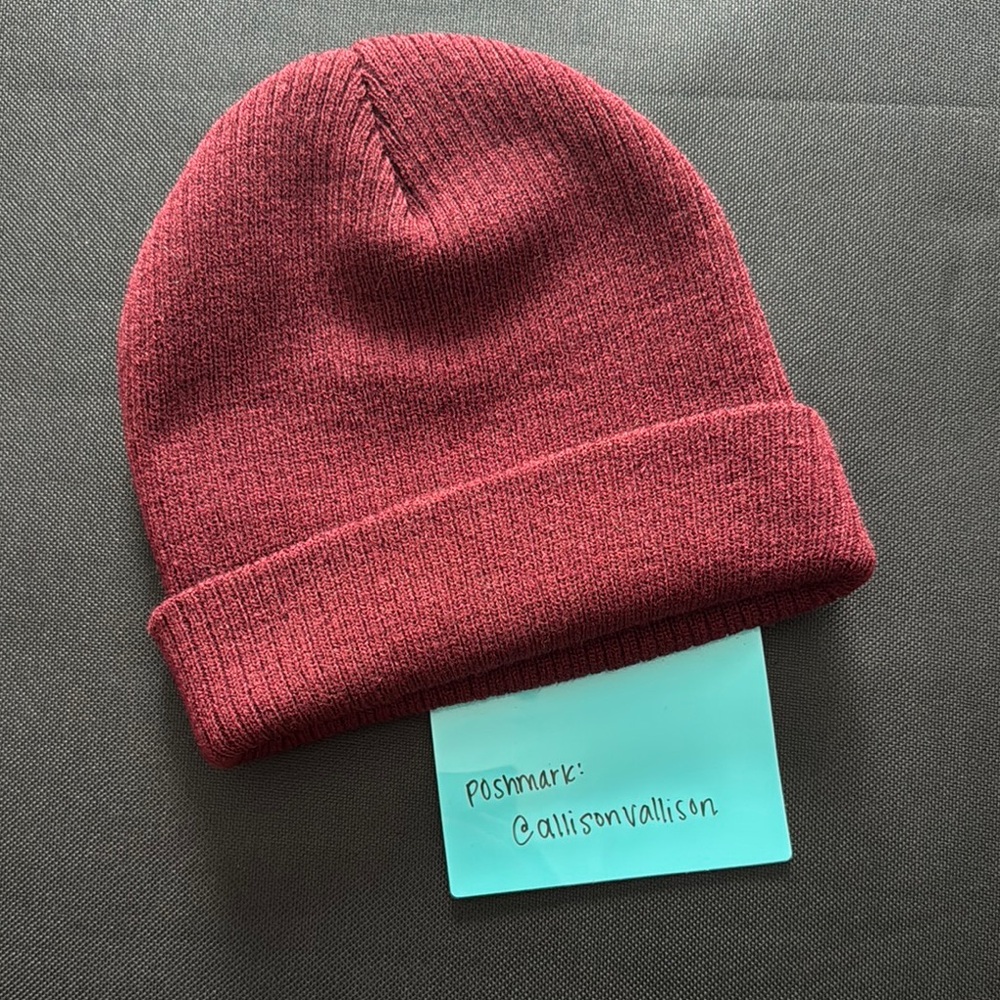 Red Knit Beanie